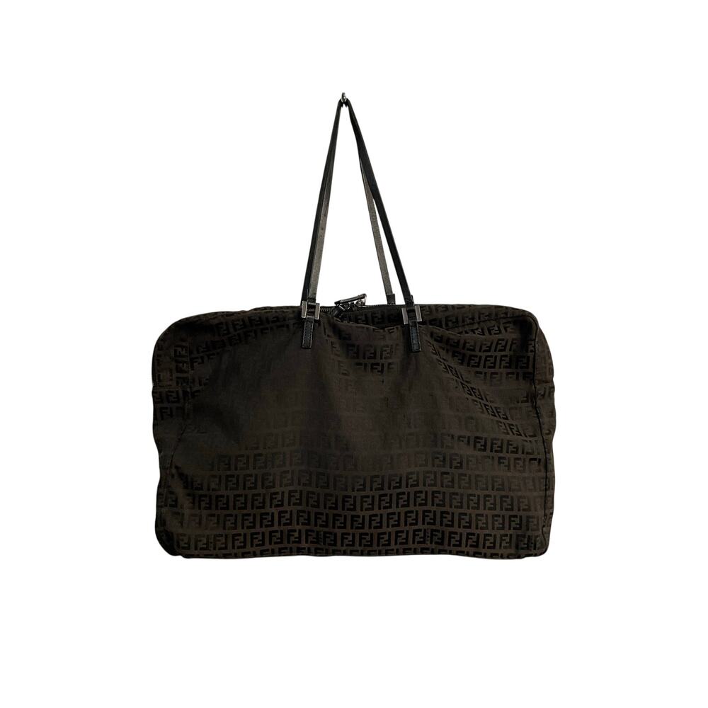 Fendi Zucchino FF monogram jacquard weekender bag
